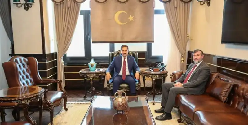 İl Müftüsü Mevlüt Topçu’dan Vali Mustafa Masatlı’ya Veda Ziyareti