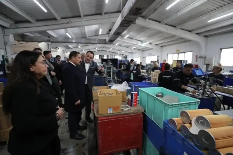 Vali Masatlı Şampiyon Filtrenin Üretim Üssünü Ziyaret Etti 