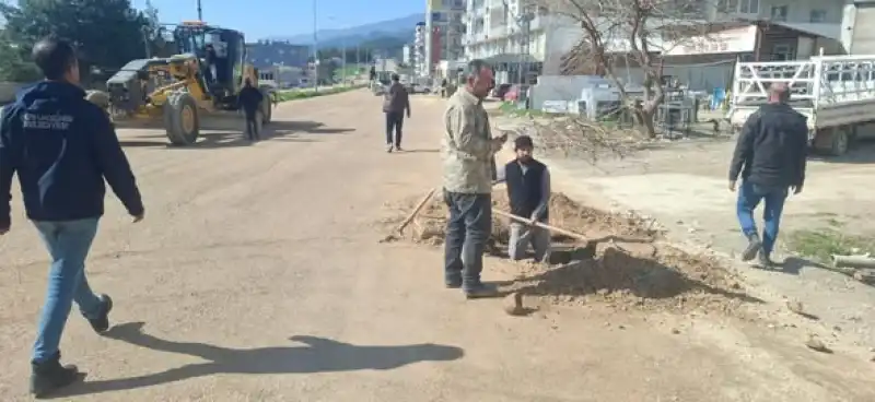 Hassa Yolçatı’na 2 Bin Metre Beton Asfalt
