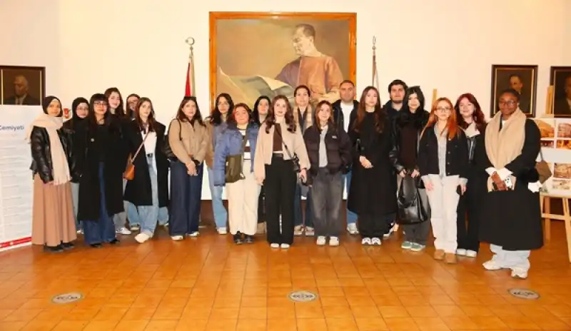 TGC Basın Müzesi'ne İstanbul Atlas Üniversitesi öğrencilerinden Ziyaret