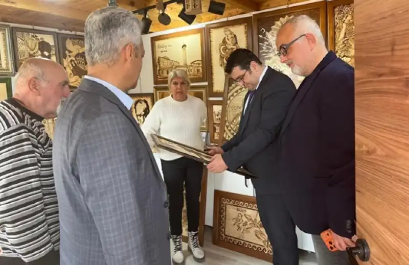Hatay Kültür Sanat Çarşısı Özel Ziyaretçilerini Ağırladı