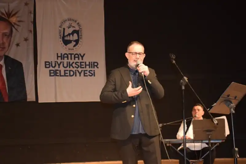 İbrahim Sadri, Ramazana özel Sahnesiyle Hatay’da