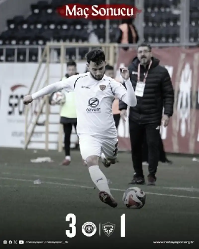 Hatayspor Matematiksel Olarak Da Lige Veda Etti