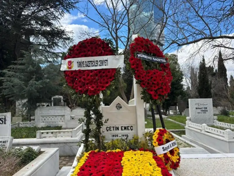 Çetin Emeç ölümünün 36. Yılında Mezarı Başında Anıldı