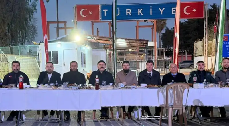 Yayladağı Gümrük Kapısı’nda Dostluk İftarı 