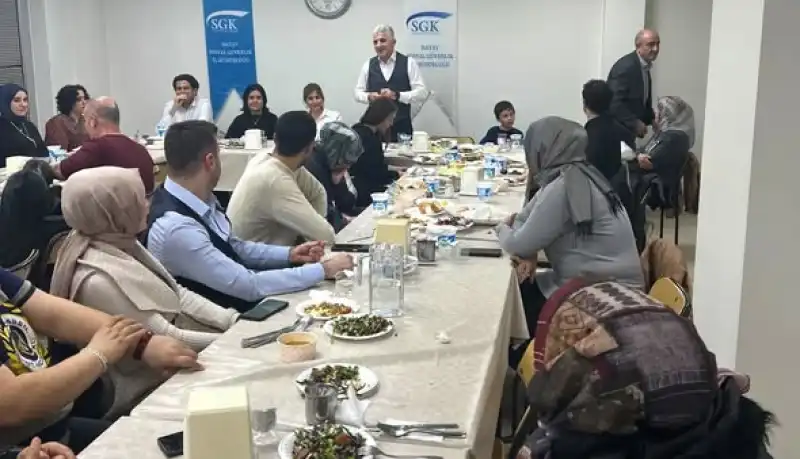 SGK Hatay’da Iftar Sofrasında Birlik Beraberlik Rüzgarı