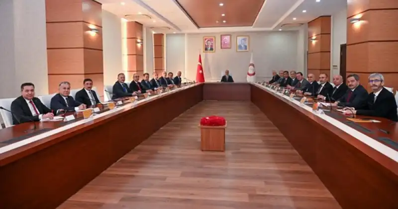 YÖK Başkanı HMKÜ Ev Sahipliğinde Bölge Rektörleri Bölge Toplantısında