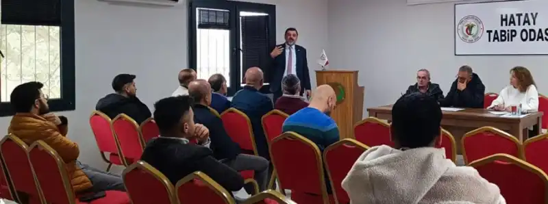 Hatay Optisyen-Gözlükçüler Odası’nda Yahya Aydın Güven Tazeledi