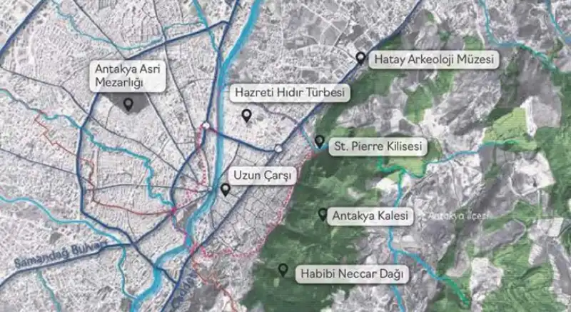 Antakya Tarihi Kent Merkezi’nde 2 Hektarlık Plan Değişikliği