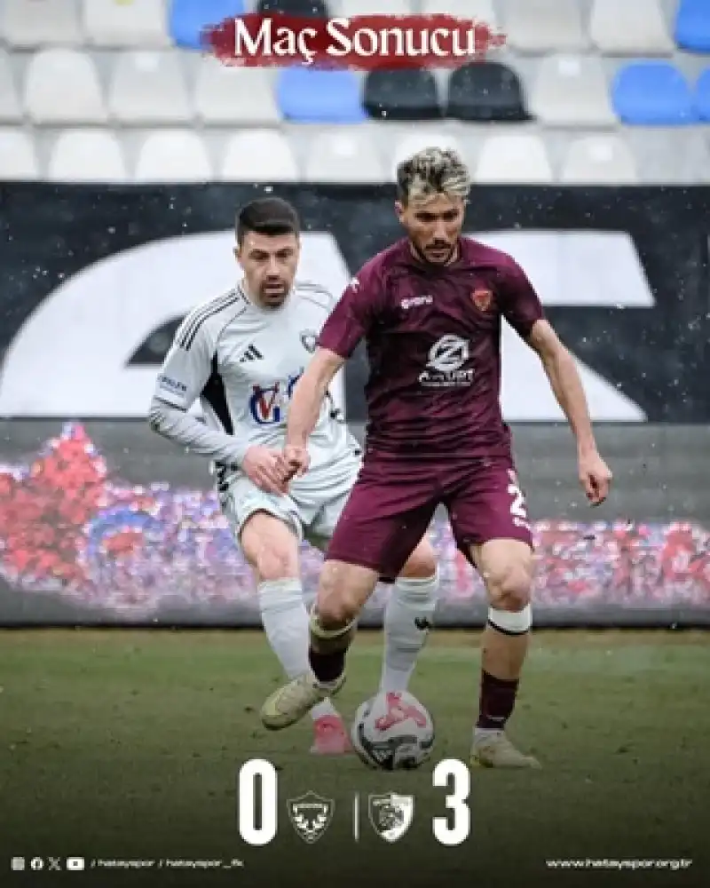 Hatayspor Erzurum’da Da Kaybetti 3-0