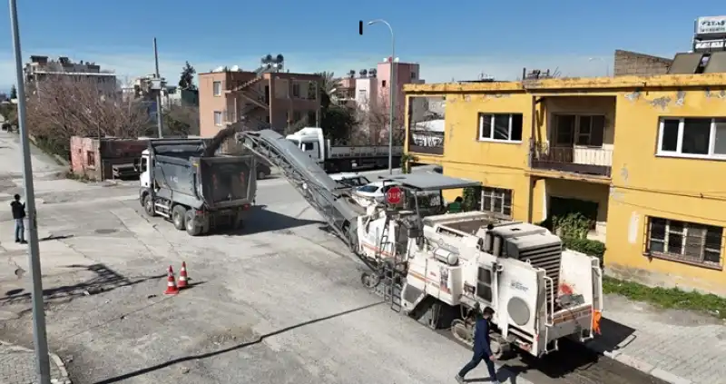 Payas’ta Asfalt çalışmaları Devam Ediyor 