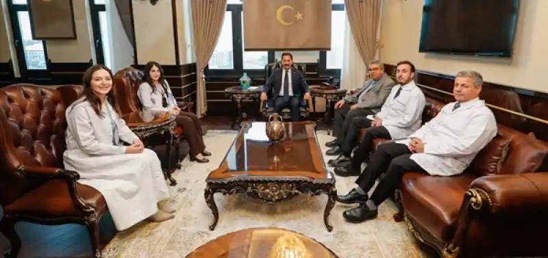 Vali Masatlı, Sağlık Yöneticilerini Kabul Etti