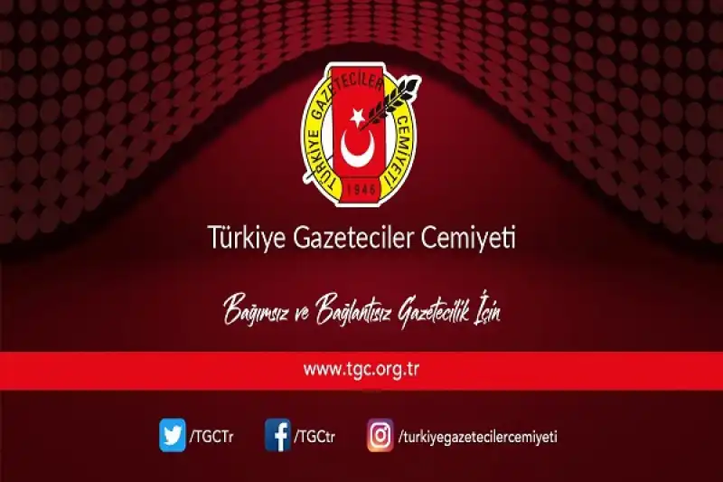 Türkiye Gazeteciler Cemiyeti: Bilal Özcan Serbest Bırakılmalıdır
