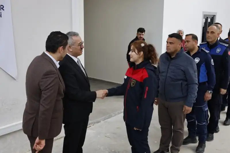 Genel Sekreter Güngör, HBB Personeliyle Bayramlaştı