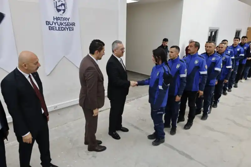 Genel Sekreter Güngör, HBB Personeliyle Bayramlaştı