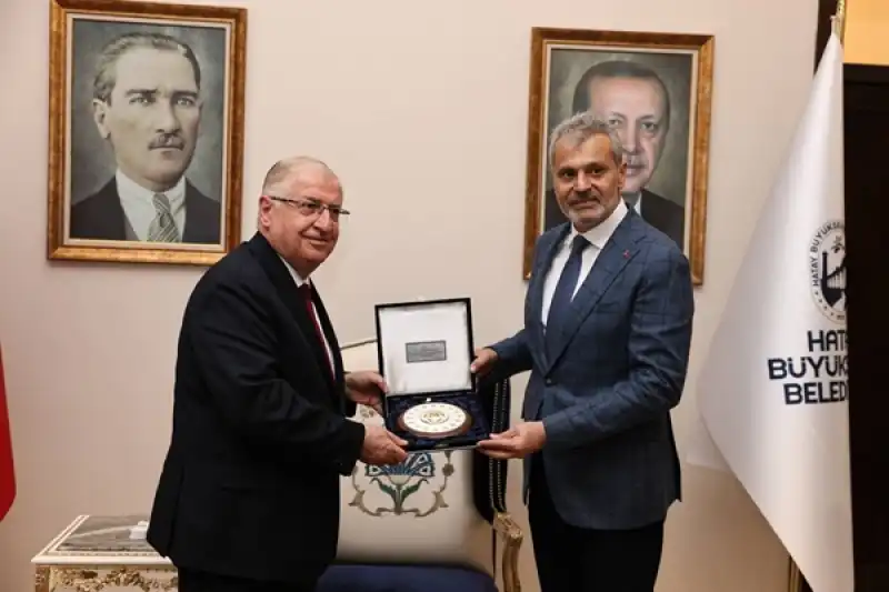 Bakan Güler’den HBB Başkanı Öntürk’e Ziyaret