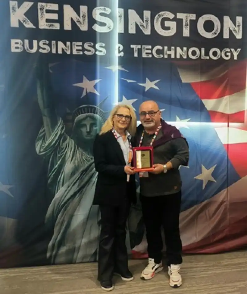 Prof. Dr. Sedat Cereci'ye Amerika'dan Bilim Başarı Ödülü