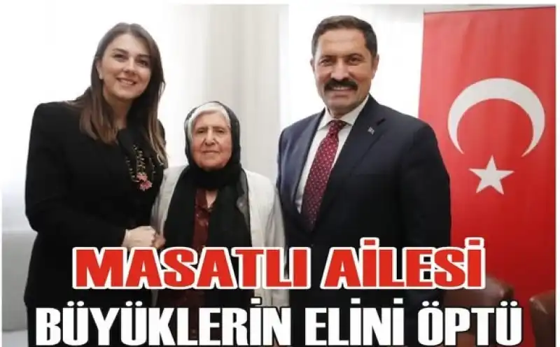 Masatlı Ailesi Büyüklerin Elini öptü