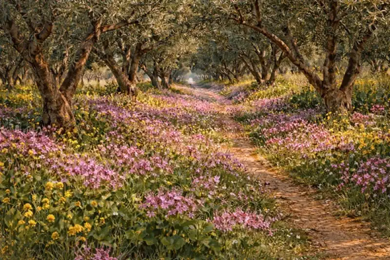 Altınözü’nde Bahar Renkleri Göz Kamaştırıyor