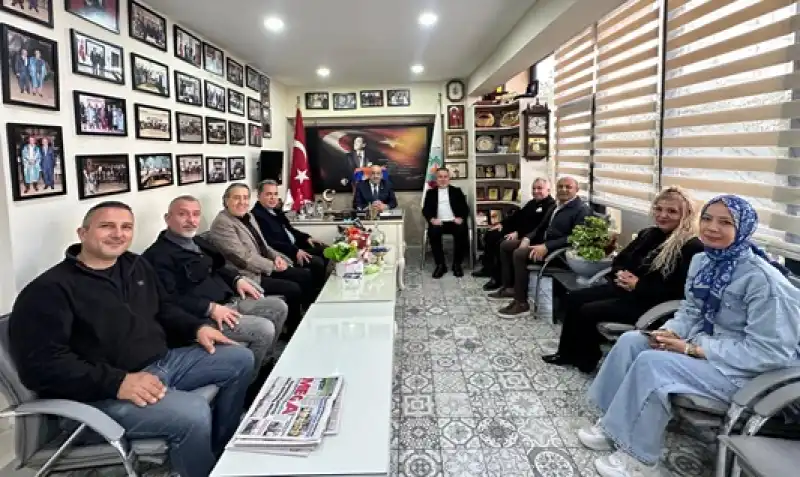 İskenderun Gazeteciler Cemiyetin'den Kuyumcular Odası Başkanı Uğur Fırat’a Ziyaret