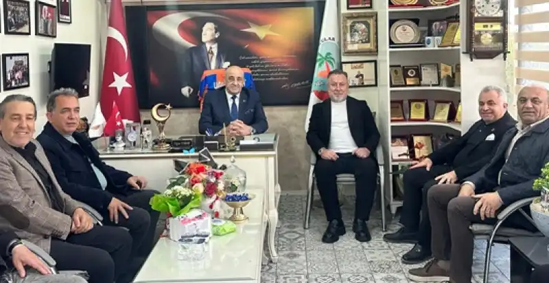 İskenderun Gazeteciler Cemiyetin'den Kuyumcular Odası Başkanı Uğur Fırat’a Ziyaret