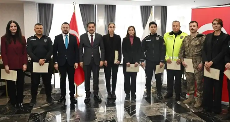 Hatay Emniyetinde Başarıya Ödül