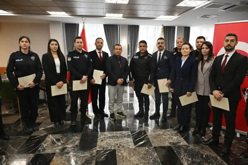 Hatay Emniyetinde Başarıya Ödül