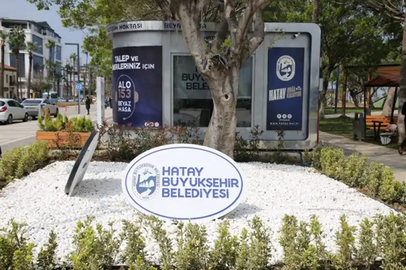 HBB Iletişim Noktası İskenderun Anıt Alanı’nda Hizmetinizde