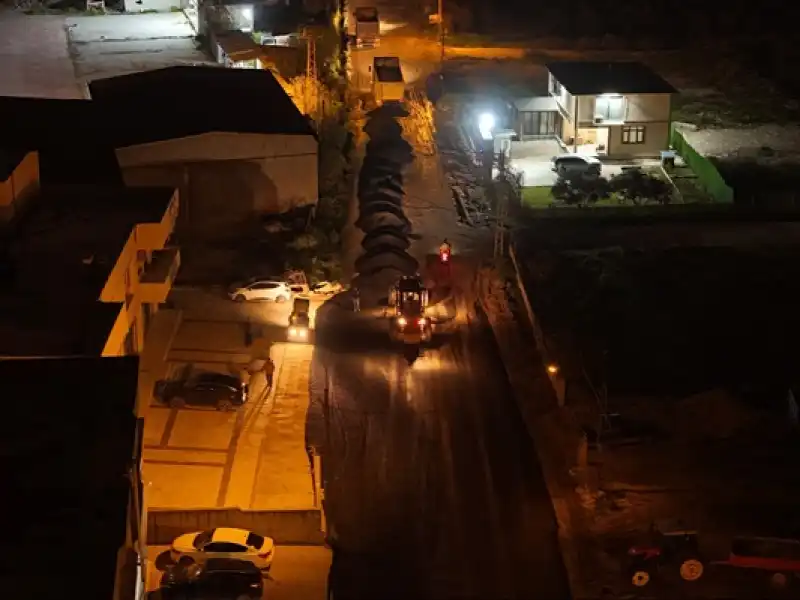 Antakya’da Yol Bakım Ve Onarım çalışmaları Devam Ediyor