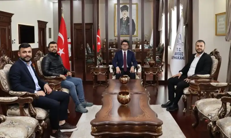 Gökpınar Harita & Mühendislik ‘ten Kaymakam Eroğlu'na Ziyaret 