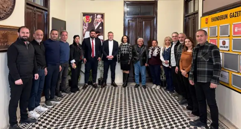 Sümer Okulları’ndan İskenderun Gazeteciler Cemiyeti’ne Ziyaret