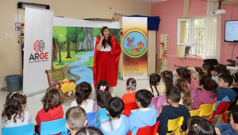 Altınkaya Anaokulu’nda Masal Kervanı Coşkusu