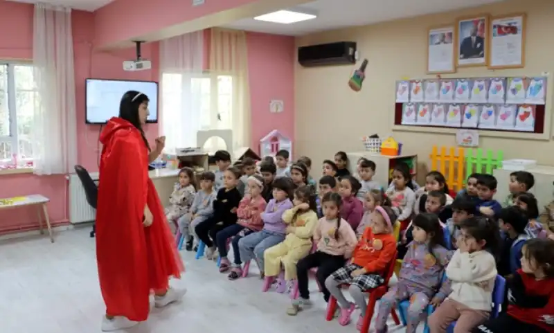 Altınkaya Anaokulu’nda Masal Kervanı Coşkusu