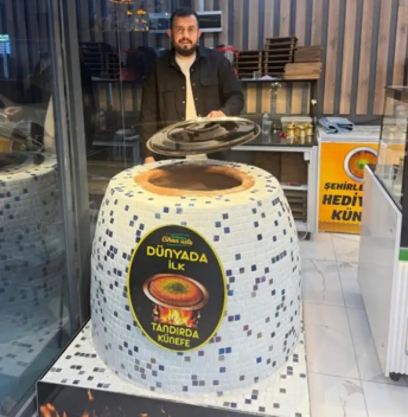 Geleneksel Künefe, Bu Kez Tandırda!