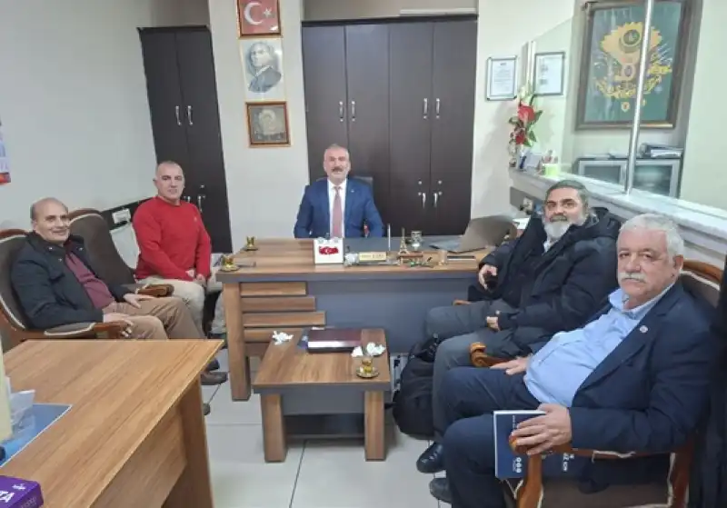 Belen Belediyesi Ruhsat Ve Denetim Müdürü Ömer Kara Gazetecileri Ağırladı