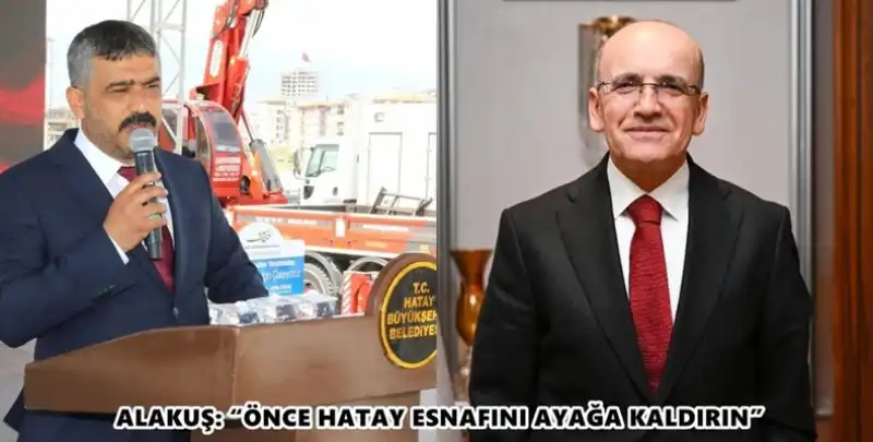 Alakuş: “önce Hatay Esnafını Ayağa Kaldırın”
