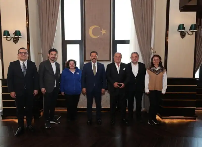 Fatih Terim, Hatay’da Vali Masatlı’yı Ziyaret Etti