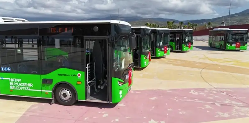HBB’den İskenderun’a 8 Yeni Otobüs