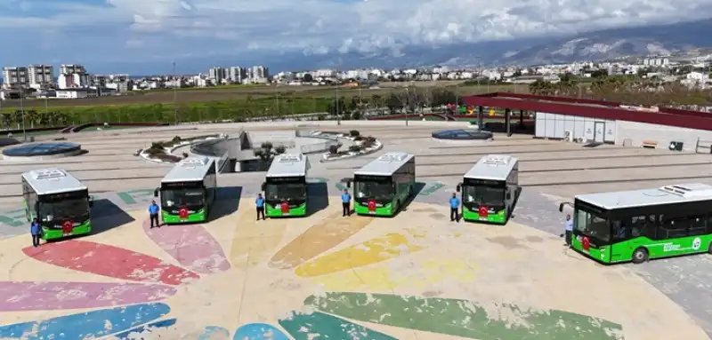 HBB’den İskenderun’a 8 Yeni Otobüs
