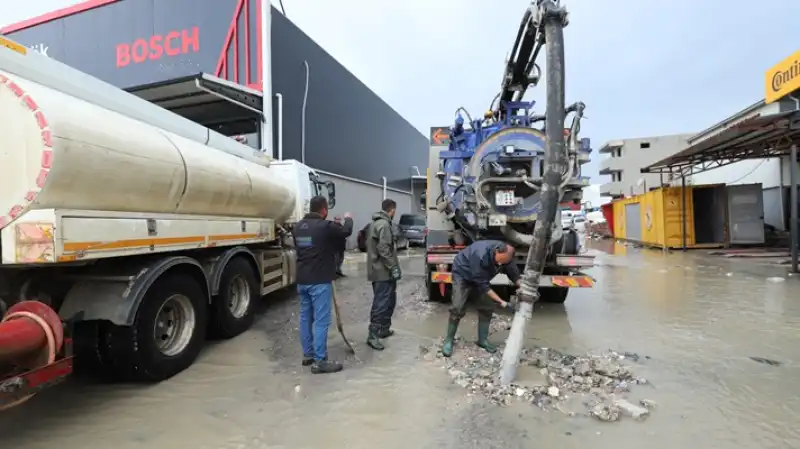 Olağanüstü Yağışa Karşı HBB Ve HATSU’dan Müdahale