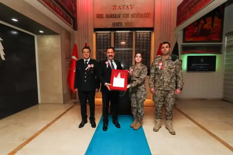 Hatay Özel Harekat’ta Polis Haftası’na Özel Kutlama!