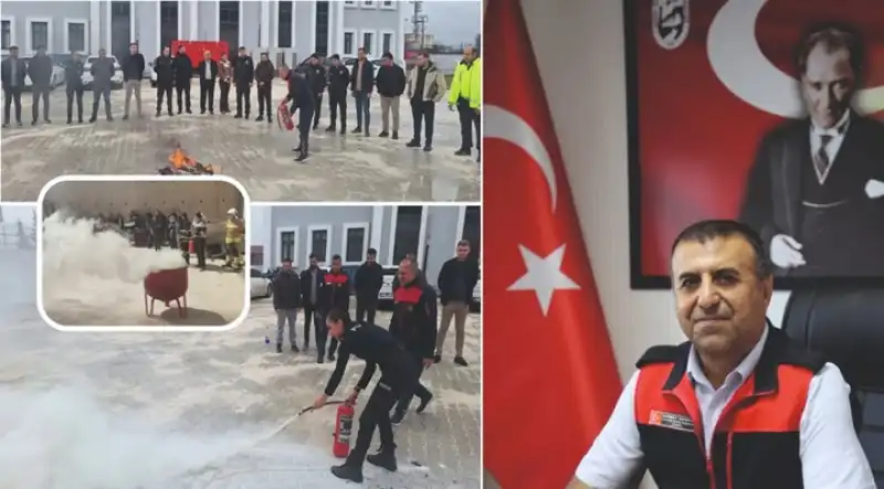HBB İtfaiyesi’nden Hayat Kurtaran Eğitim Seferberliği