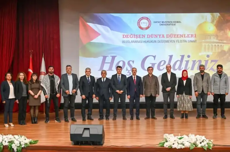 MKÜ’de Filistin Paneli: “Uluslararası Hukuk Sistematik Bir Sınav Veriyor”