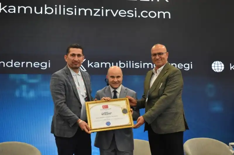 HBB, Kamu Bilişim Zirvesi’nde Başarıya Layık Görüldü