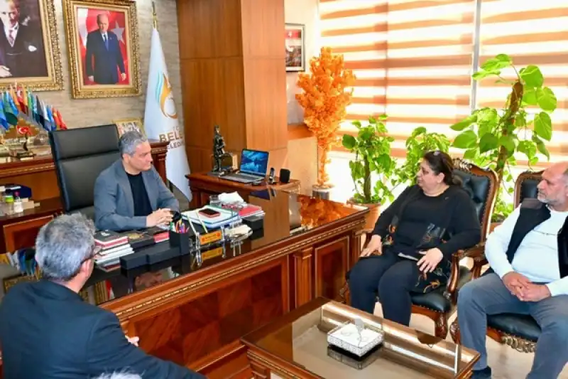 Türk Sağlık-Sen Heyetinden Başkan İbrahim Gül’e Ziyaret