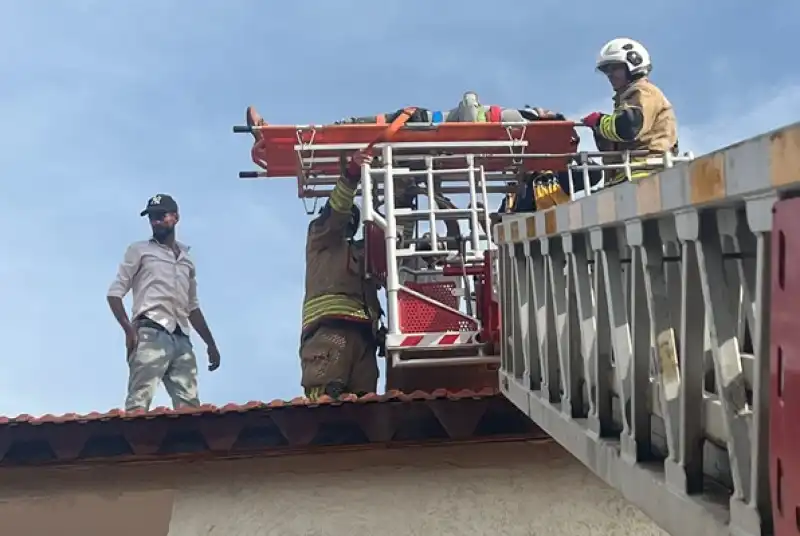 Su Deposuna Düşen Bir Kişi Yaralandı!