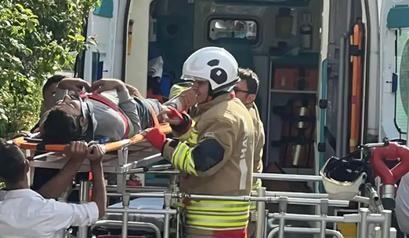 Su Deposuna Düşen Bir Kişi Yaralandı!