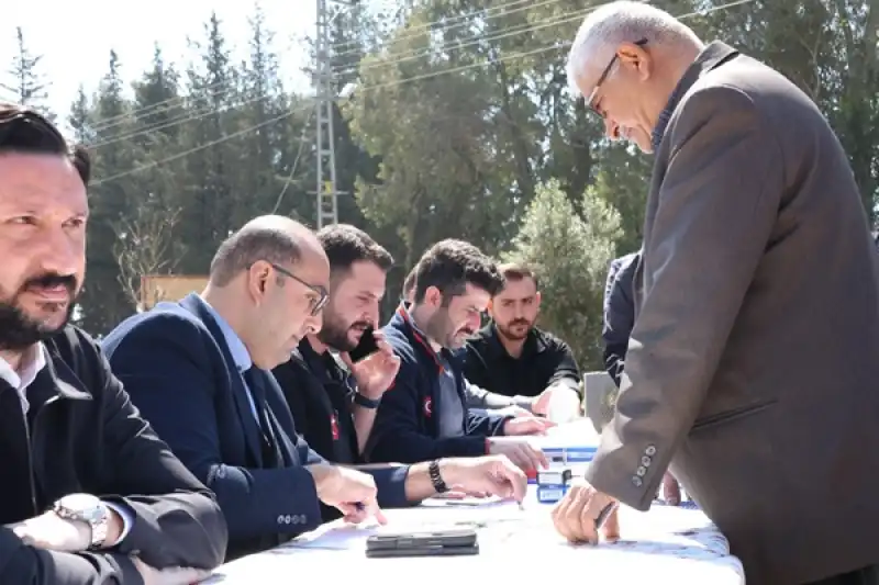 Kırıkhan Karamağara’da Köy Evleri Hak Sahiplerine Teslim Edildi