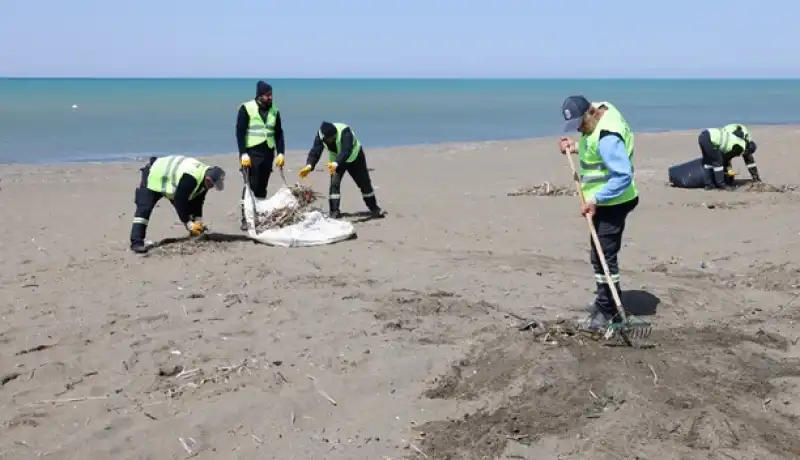 HBB’den Sahillerde Yıl Boyu Kesintisiz Temizlik çalışması