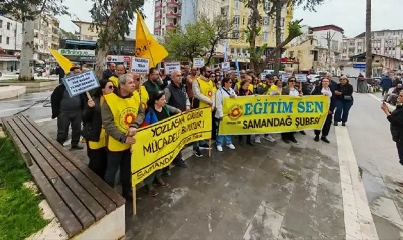 Samandağ Eğitim Sen’den Okul Saldırısına Sert Tepki